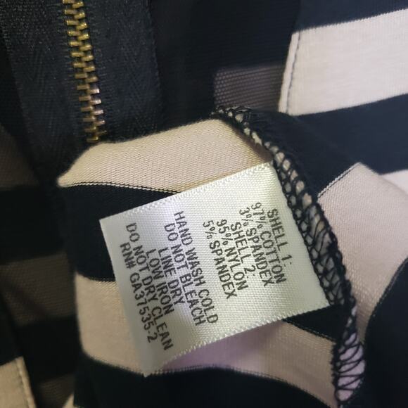 Monteau Bodycon A-Line Striped Dress Size Small - Picture 9 of 9